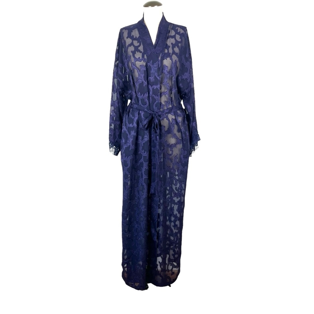VINTAGE VICTORIA’S SECRET GOLD LABEL WOMENS ROBE SZ L